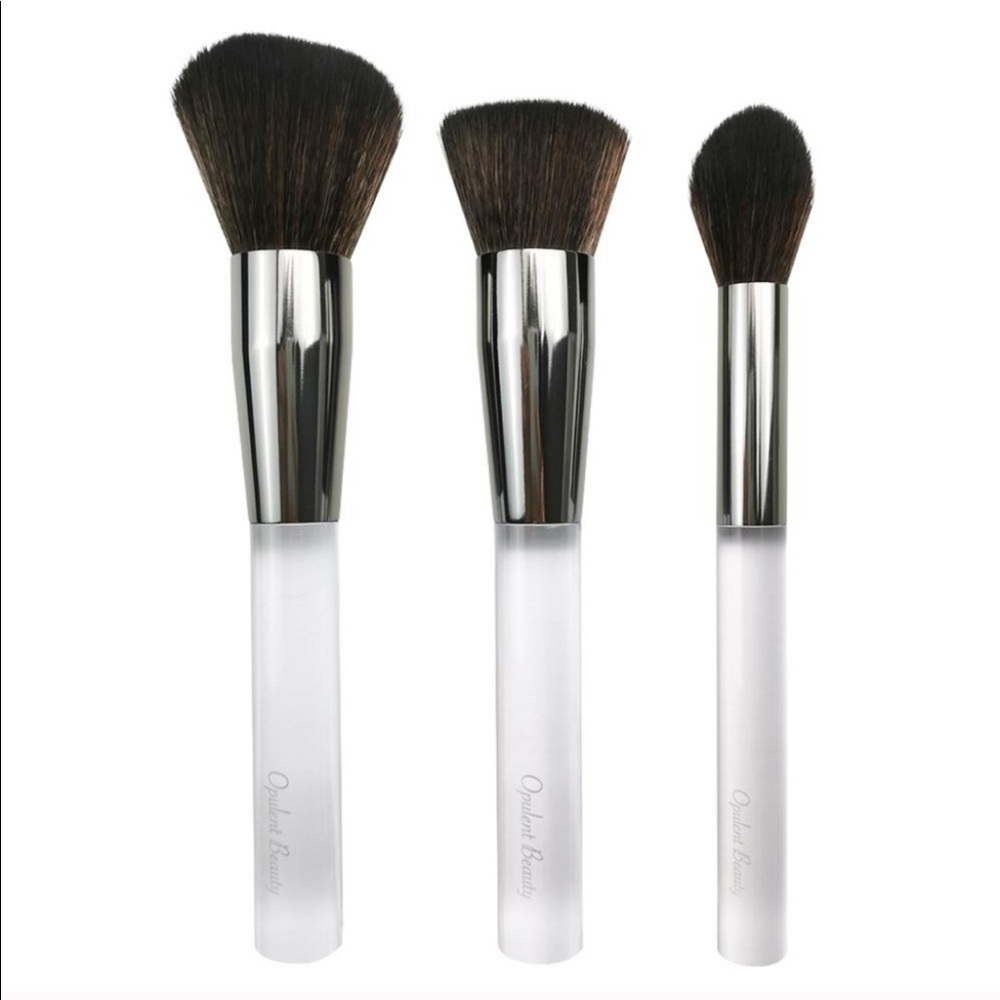 Opulent Beauty 3 pc Face Brush Set